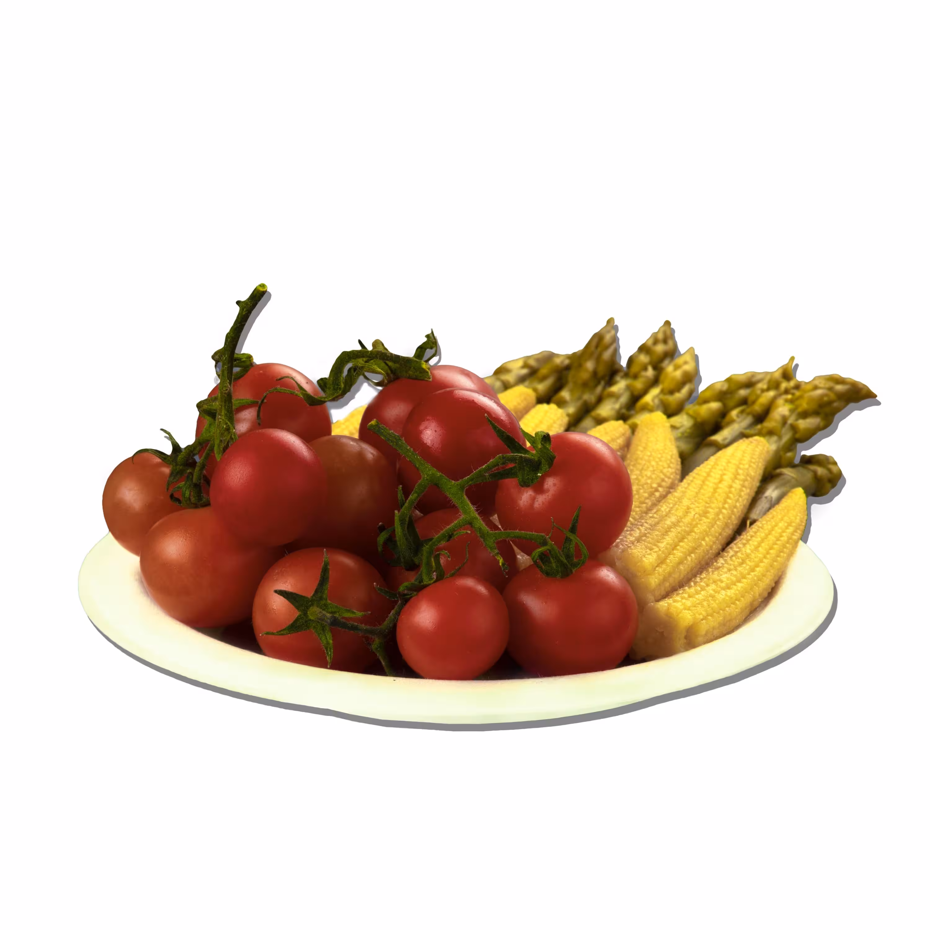 بشقاب یکبار مصرف 8 اینچ یک بسته 125 عددی