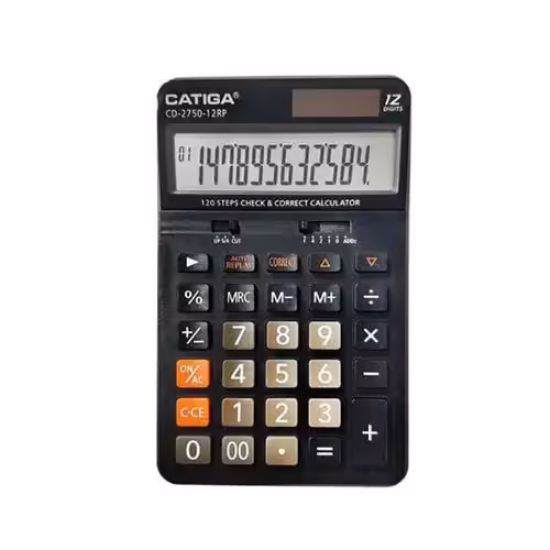 ماشین حساب کاتیگا مدل CD-2750-12RP