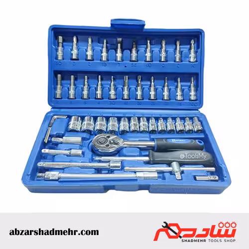 جعبه بکس 46 پارچه 1/4 اینتیمکس