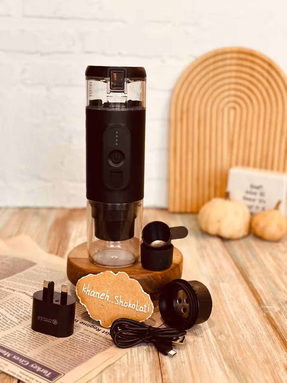 دستگاه مینی اسپرسوساز شارژی