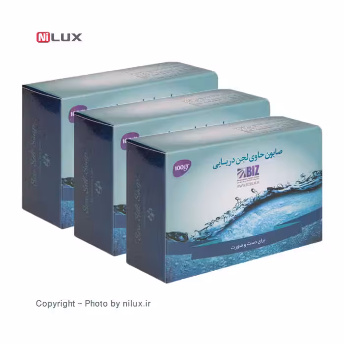 صابون دست و صورت دکتر بیز حاوی لجن دریایی پکیج 3 عددی