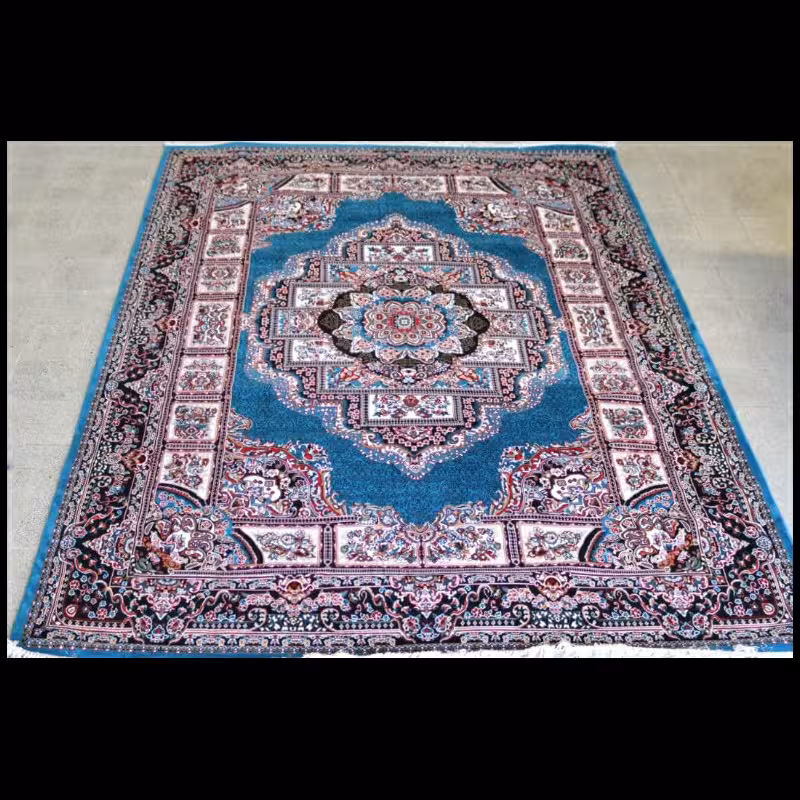 فرش ماشینی کاشان طرح حوض نقره9متری(BCF)باارسال رایگان