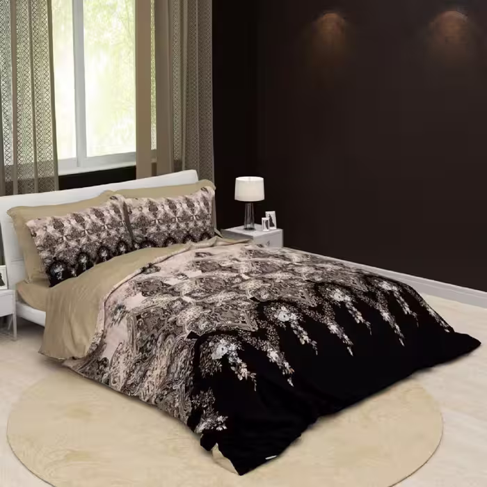 سرویس لحاف روتختی ترکسان کد D235 دو نفره 6 تکه
