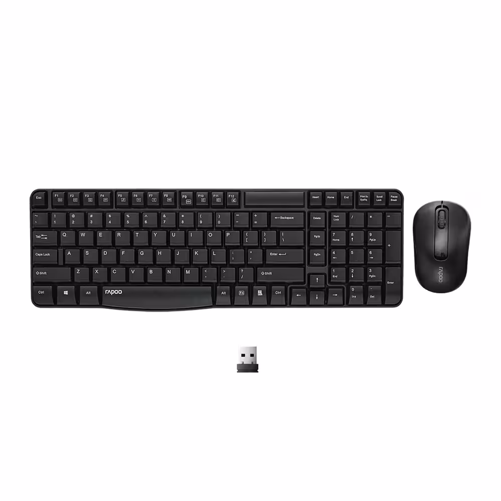 کیبورد و ماوس بی سیم رپو مدل X1800S