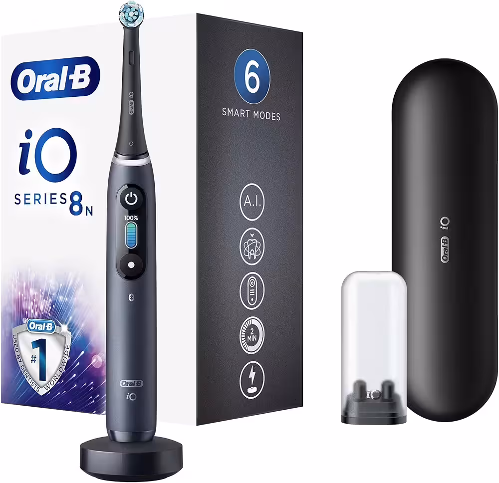مسواک برقی برند Oral B آلمان مدل iO - 8 مشکی