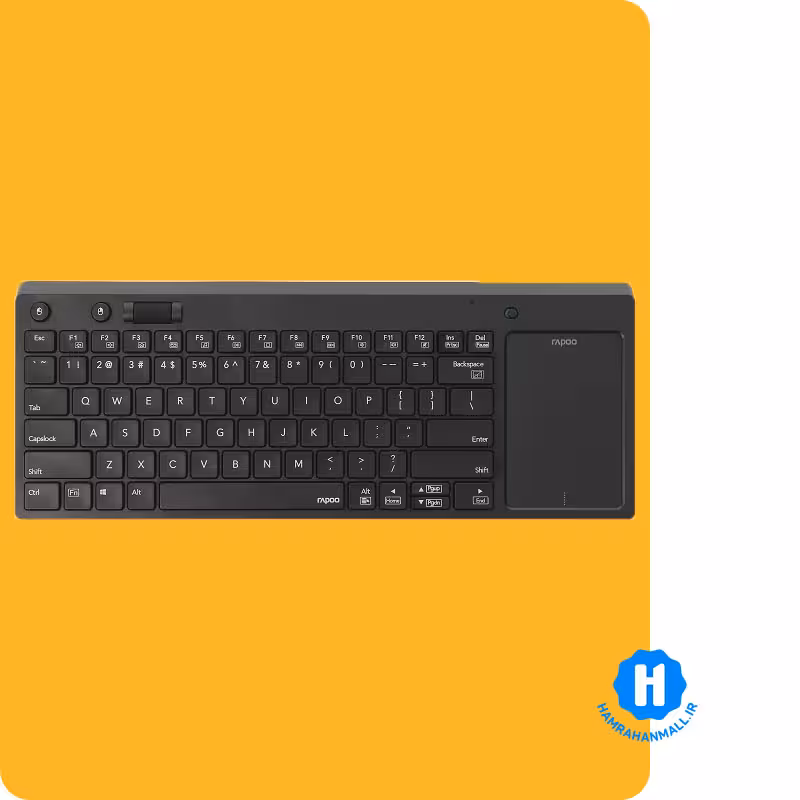 کیبورد تاچ پد بی سیم رپو مدل K2800