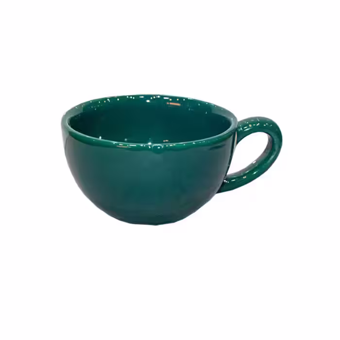 فنجان کاپوچینو خوری تک