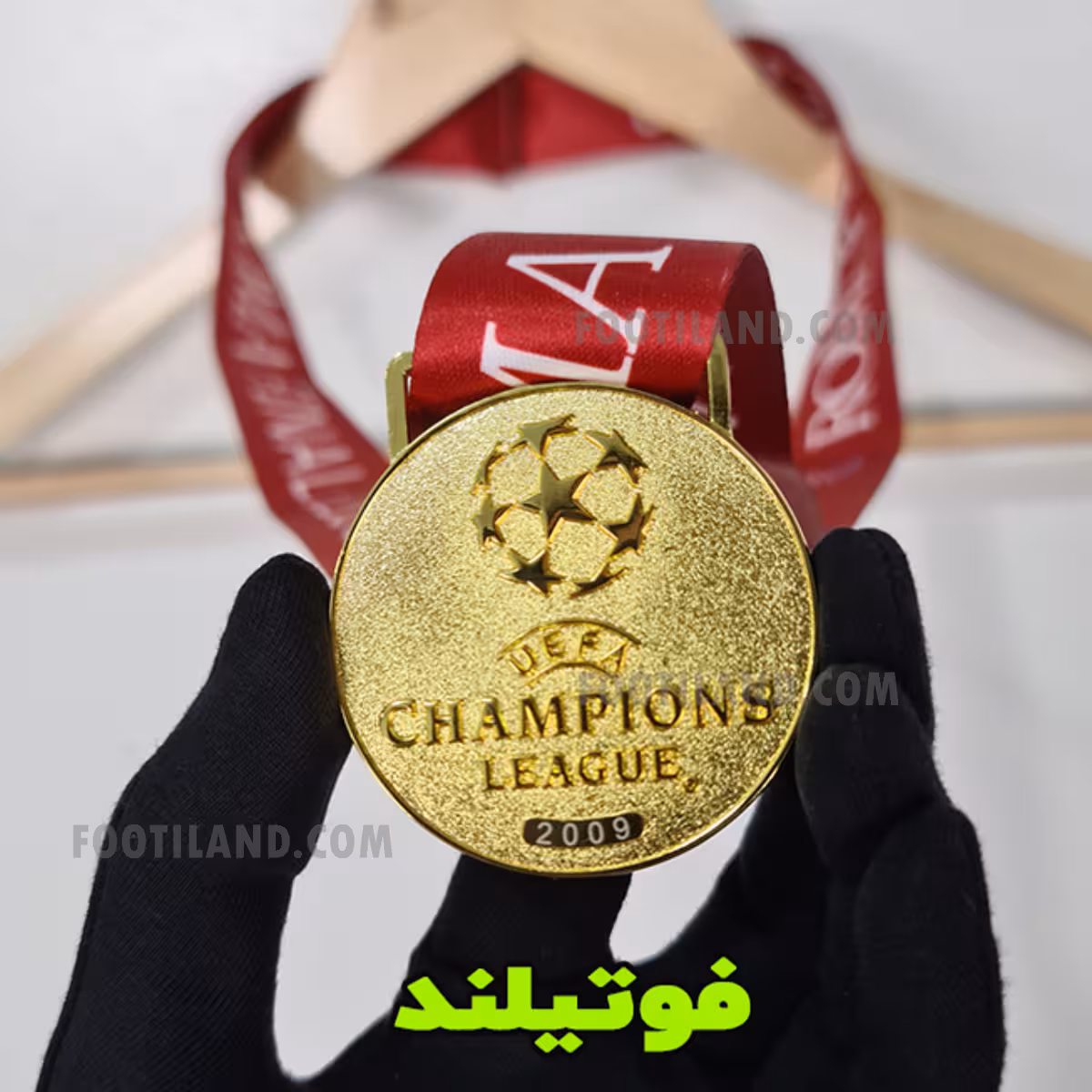 مدال قهرمانی چمپیونز لیگ 2009
