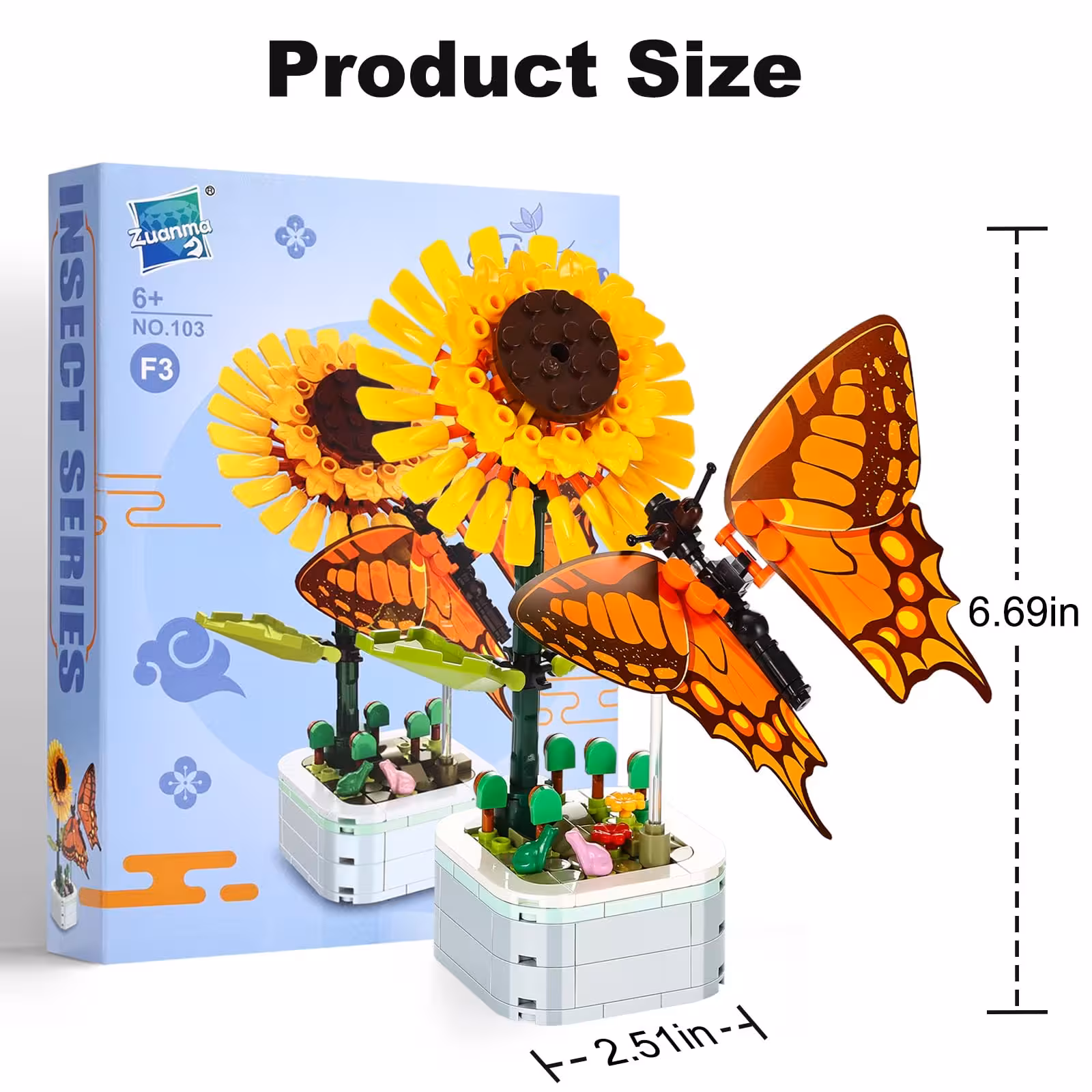 لگو گل و حشرات آیتم 103 کد F3