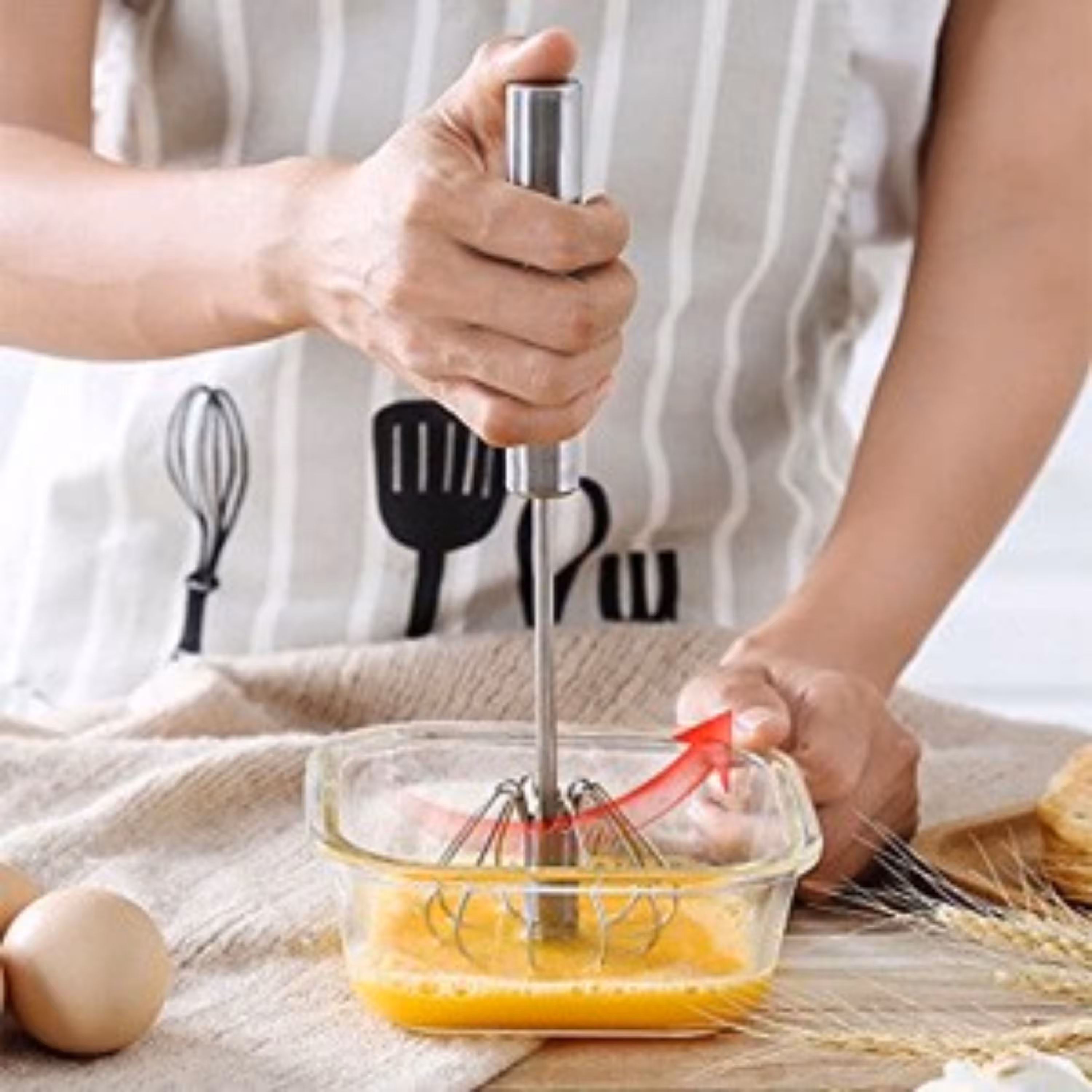 همزن دستی چرخشی