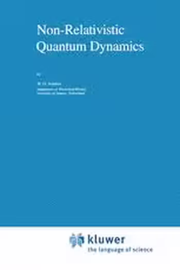 خرید و دانلود نسخه کامل کتاب Non-Relativistic Quantum Dynamics