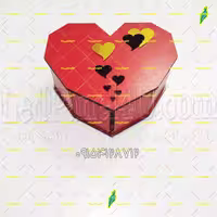 باکس یا جعبه چوبی هدیه ولنتاین یا روز پدر یا مادر  کد744 تابلو سازی رضا (پس کرایه)