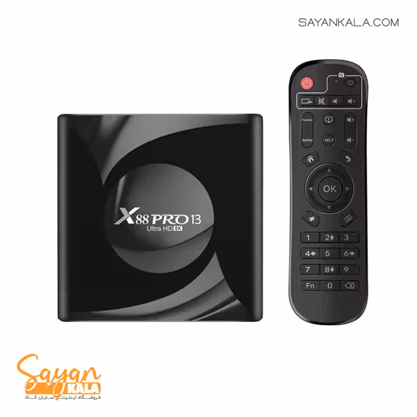 اندروید باکس مدل Android Box X88 PRO 13 OTA 4GB 64GB