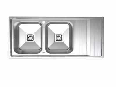 سینک ظرفشویی توکار کن مدل 8191