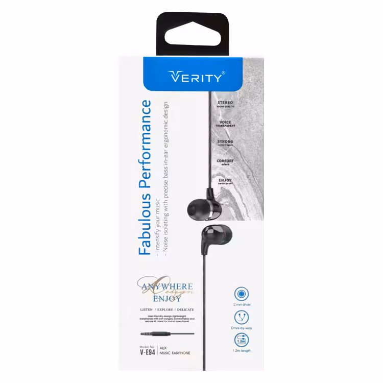 هندزفری سیمدار VERITY E94