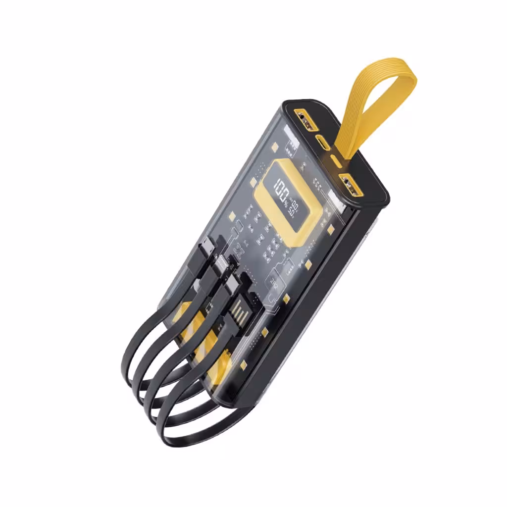 پاوربانک گرین لاین مدل Transparent Pro ظرفیت 10000 میلی آمپر ساعت