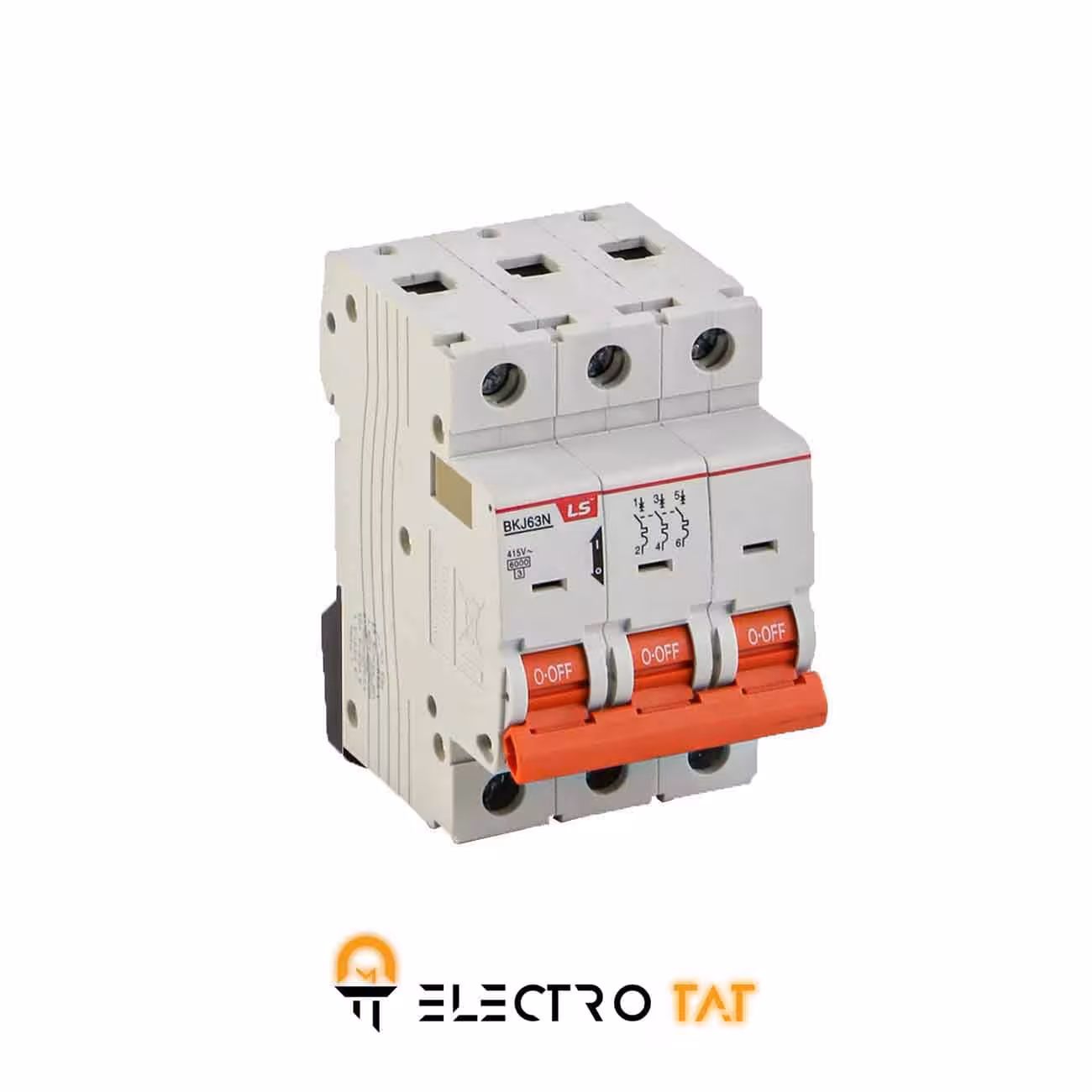کلید مینیاتوری ال اس LS سه فاز 63 آمپر