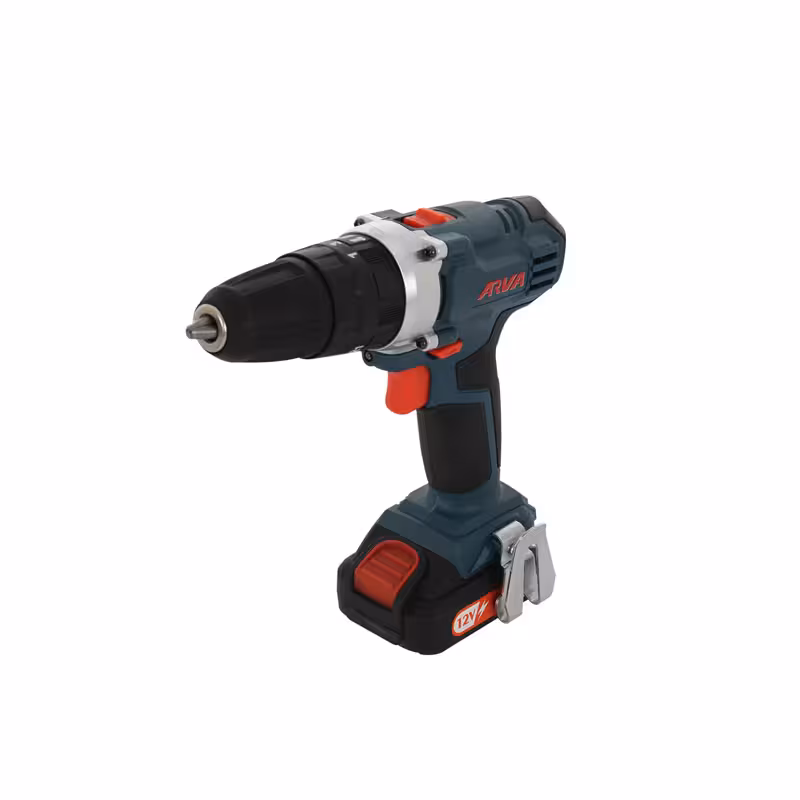 دریل شارژی چکشی 12 ولت آروا Arva 5802