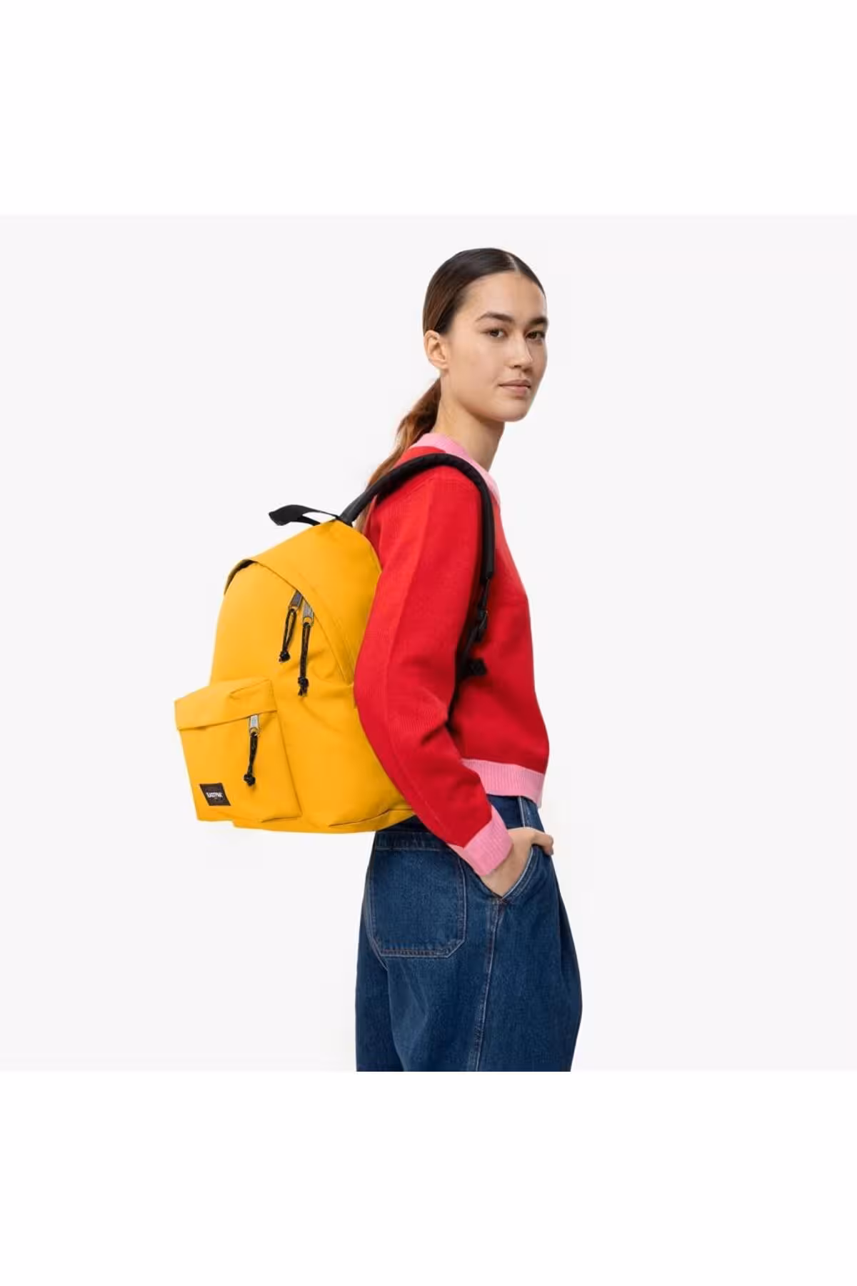 کیف مدرسه کوله پشتی PAK'R YOLK YELLK YELLOW EK0006200O61 Eastpak