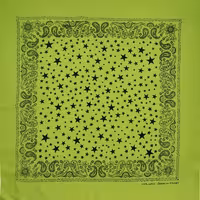 باندانا ستاره ای سبز برای دست، سر، صورت، گردن و...