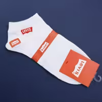 جوراب مچی اسپورت مارک Levis رنگ سفید 20031