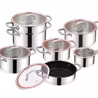 سرویس قابلمه استیل 13 پارچ نیولند مدل 2925