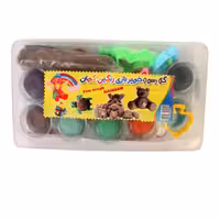 خمیر و گل رس رنگین کمان