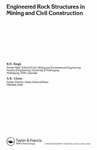 خرید و دانلود نسخه کامل کتاب Engineered Rock Structures in Mining and Civil Construction