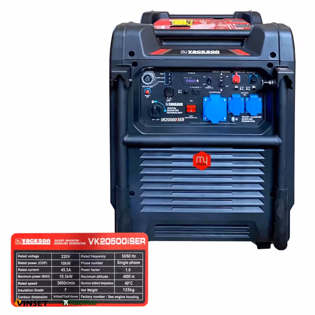 موتور برق سایلنت اینورتر 10.5 کیلووات واکسون مدل VK20500iSER ریموت استارت