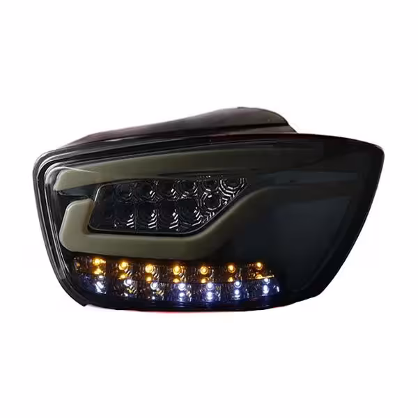 چراغ خطر تیبا هاچ بک طرح کادنزا جفت رنگ تمام دودی ان جی کو