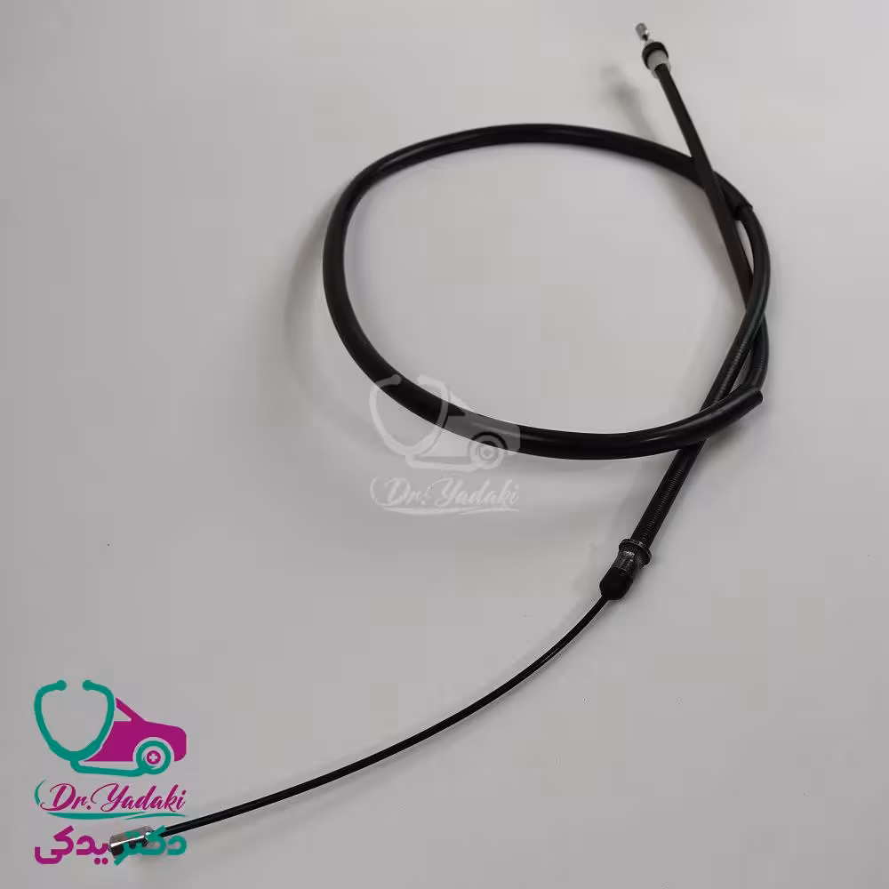 کابل ترمز دستی پژو 206 تیپ 5 (موتور TU5) طول 1725 شرکتی ایساکو اصل 1380601699