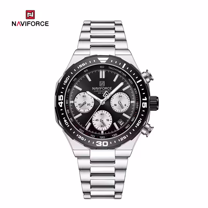 ساعت مچی مردانه نیوی فورس Naviforce NF 8049 S/B/S