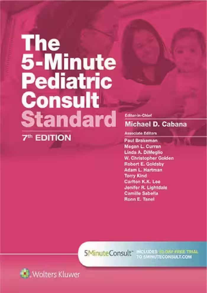 خرید و دانلود نسخه کامل کتاب The 5-Minute Pediatric Consult Standard