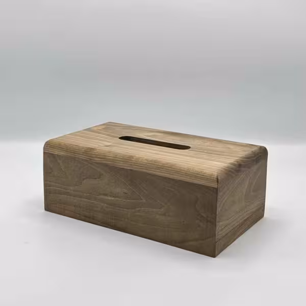 جا دستمالی چوبی مدل کشویی