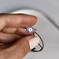 دستبند نقره چشم نظر