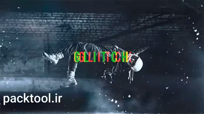 دانلود پروژه آماده پریمیر پرو اسلایدشو افکت گلیچ Glitch Slideshow - پک تول