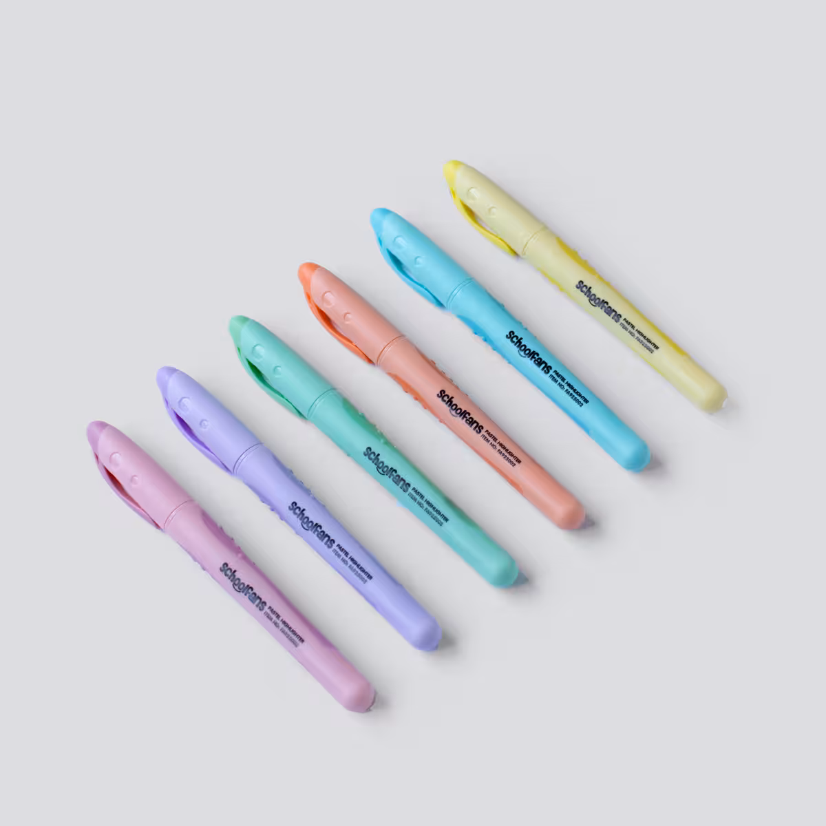 هایلایتر قلمی پاستلی اسکول فنس (schoolfans)