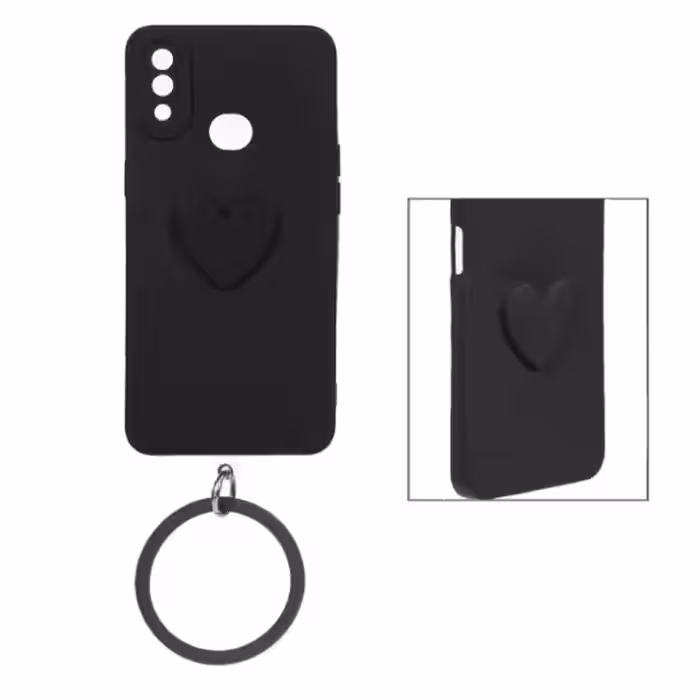 قاب گوشی Pro Camera قلبی النگویی برای Samsung A10S