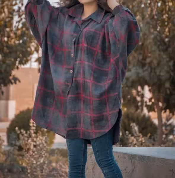 شومیز چهارخونه