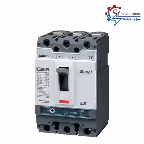 کلید اتوماتیک ال اس چهار پل 16A قابل تنظیم الکترونیکی TD100NFMU-16-4