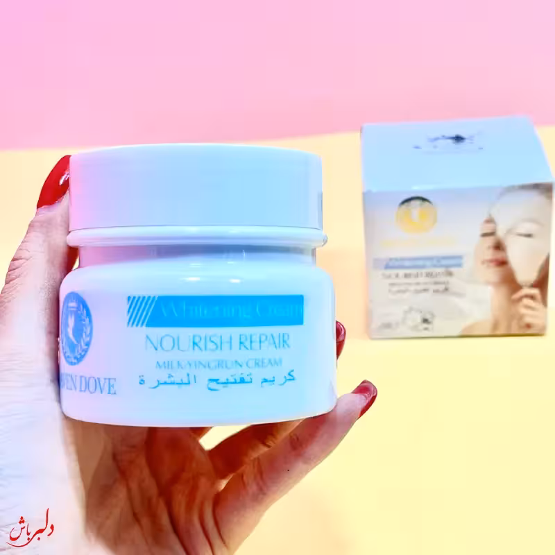 کرم آبرسان و سفید کننده شیر گاو