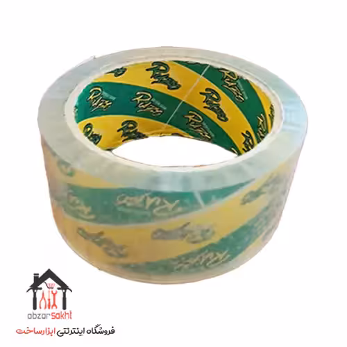 چسب پهن رابو 36 میکرون 90 یارد (زرد و سبز)