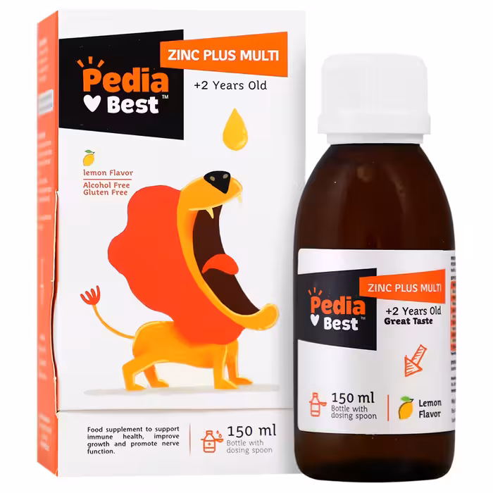 شربت زینک پلاس مولتی پدیابست