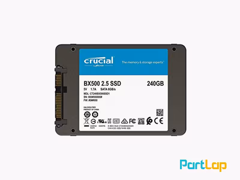 هارد SSD CRUCIAL اینترنال لپ تاپ 2.5 اینچی ظرفیت 240 گیگابایت