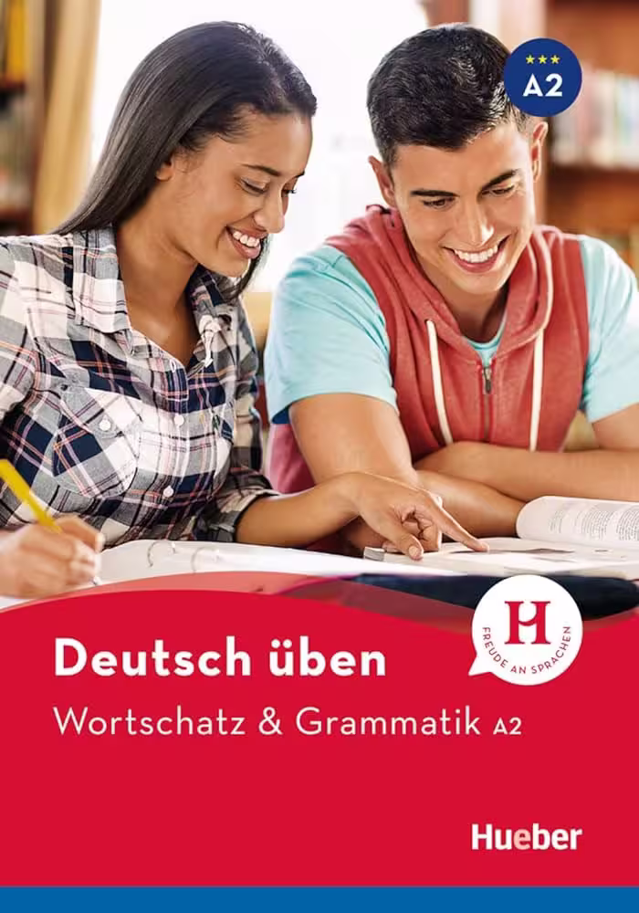 کتاب Wortschatz und Grammatik A2، مناسب برای یادگیری واژگان و گرامر زبان آلمانی در سطح A2.