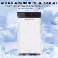 تهران ارسال فوری : دستگاه رطوبت گیر ریموت دار 2 لیتری برند kitette (بار آمازون) Dry box 2000