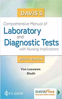 خرید و دانلود نسخه کامل کتاب Davis's Comprehensive Manual of Laboratory and Diagnostic Tests With Nursing Implications (8th Edition) - Original PDF