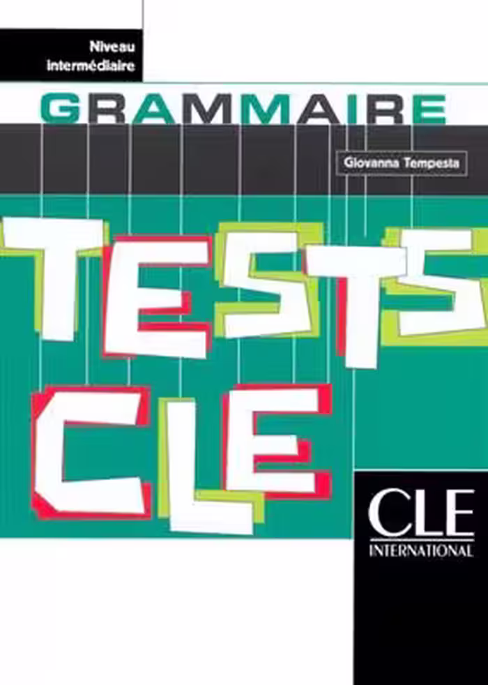 دانلود کتاب Tests de grammaire cle - Niveau Intermediaire