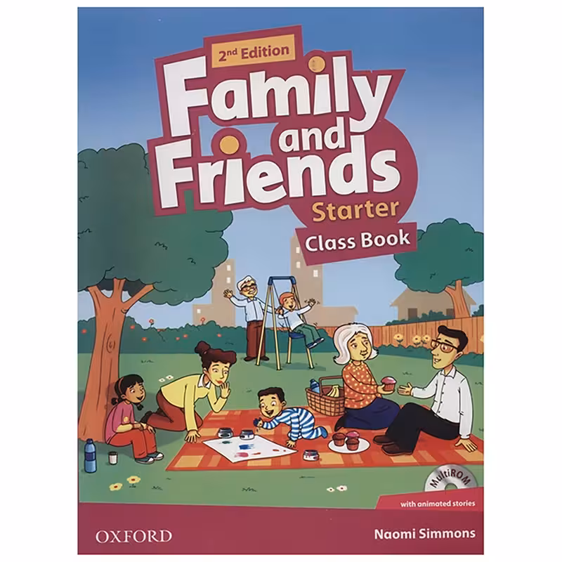 کتاب زبان Family And Friends Starter – Class Book