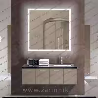 آینه دستشویی مدرن زرین نیک مدل AD027